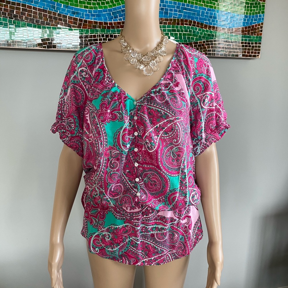 Stunning, XL BLOUSE Jones of New York